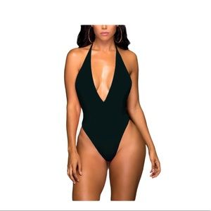 OMG Miami Swimwear Black Monokini